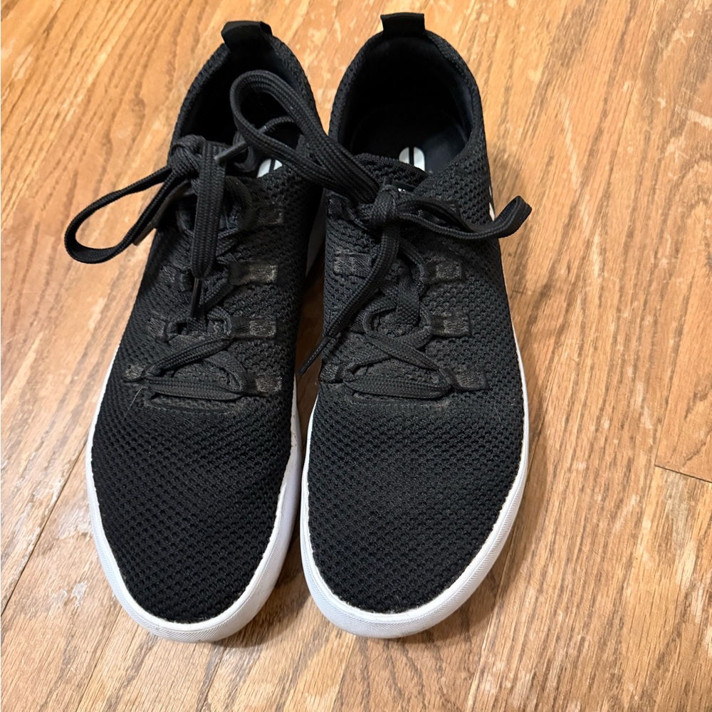 NOBULL Black Sneakers with White Accents